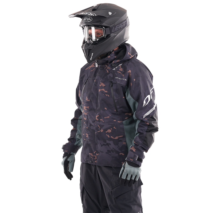 Мембранная куртка QUAD 2.0 CAMO-Gray 400112-21-990 Размер - 2XL