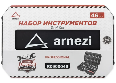 Набор инструментов ARNEZI 46 предметов 1 4&quot;DR R0900046