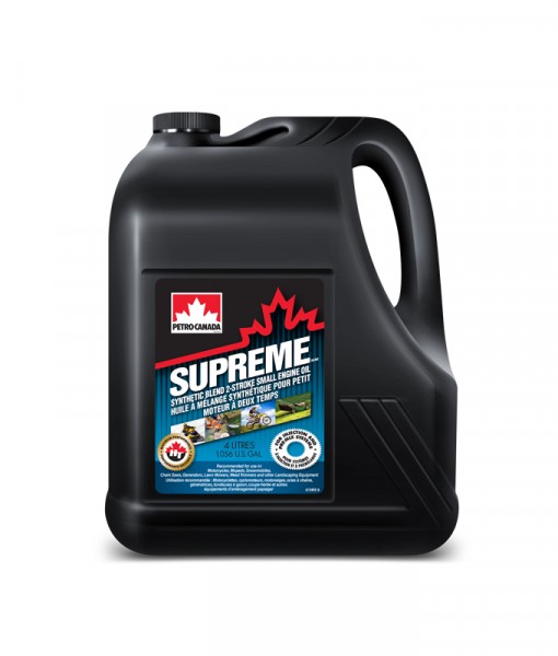 Масло моторное полусинтетическое для 2-х тактных двигателей "Supreme Synthetic Blend 2-STRK SML 0W-20", 1л / 4л Petro-Canada TWOSTRC16 TWOSTRC12 1 Литр