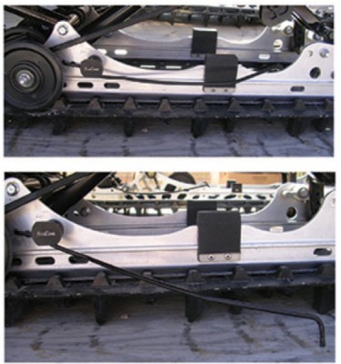 Скребок для снегохода универсальный правый 15-6395 15-6395R