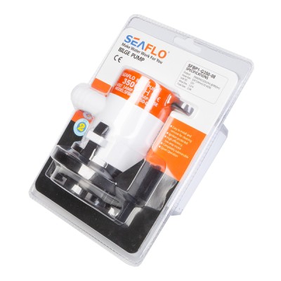 Помпа водооткачивающая SeaFlo трюмная 350 галлон/час, патрубок 19 мм, 12V SFBP1-G350-08