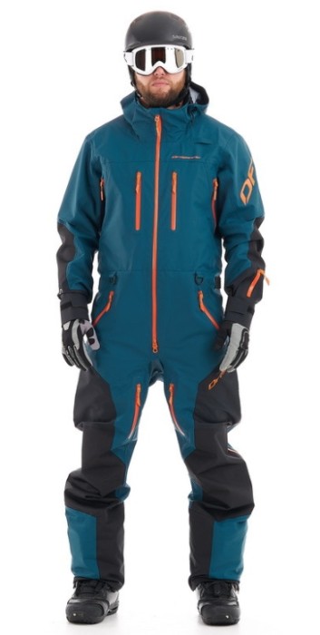 Комбинезон DragonFly SuperLight 3L MAN Dark Ocean - Orange 860200-21-460 Размер L