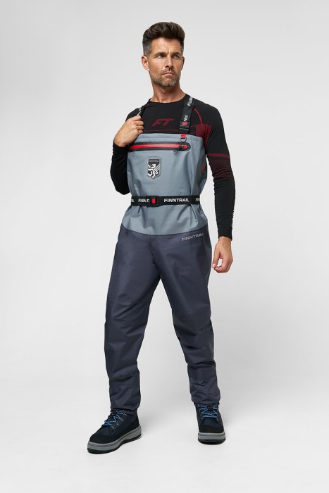 Вейдерсы Finntrail Wademan 1524 Grey_N Размер XL