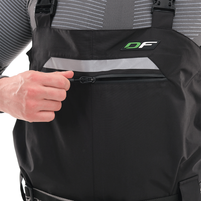 Вейдерсы мембранные Dragonfly QUAD PRO BLACK 2021 400118-21-300 Размер - S (носок 38-39)