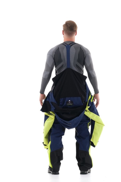 Комбинезон (моносьют) для снегохода Dragonfly Extreme 2020 Blue-Yellow Fluo 820200-20-455 (Размер S) Размер S