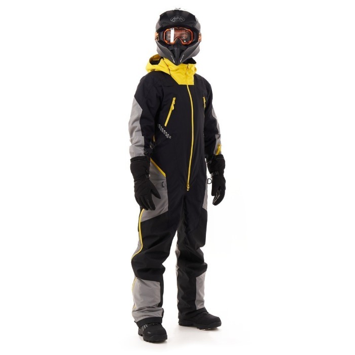 Комбинезон DragonFly Extreme 2.0 MAN Black-Yellow-Gray 2023 880200-23-359 Размер S