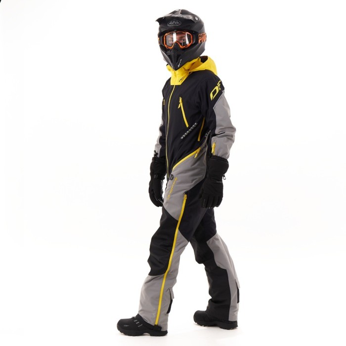 Комбинезон DragonFly Extreme 2.0 MAN Black-Yellow-Gray 2023 880200-23-359 Размер KL