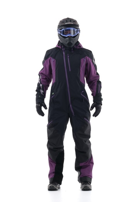Комбинезон (моносьют) для снегохода Dragonfly Extreme 2020 Black-Purple 820200-20-388 (Размер М) Размер М