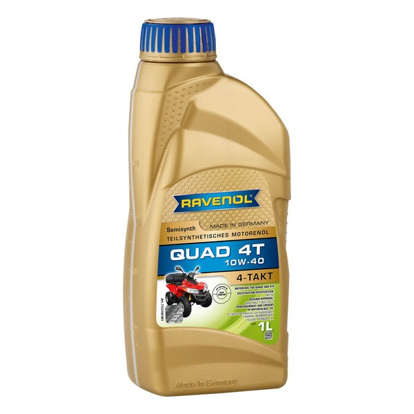 Моторное масло RAVENOL Quad 4T SAE 10W40 (1л) new 1152160-001-01-999
