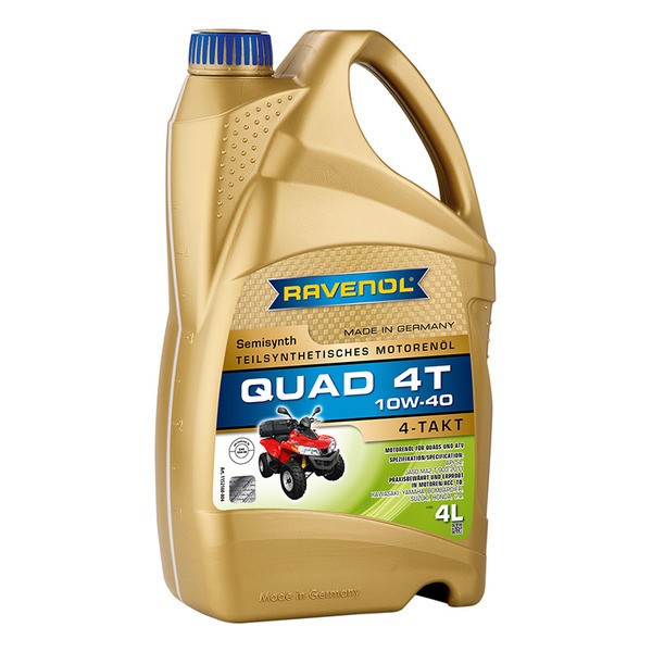 Моторное масло RAVENOL Quad 4T SAE 10W40 (4л) new 1152160-004-01-999