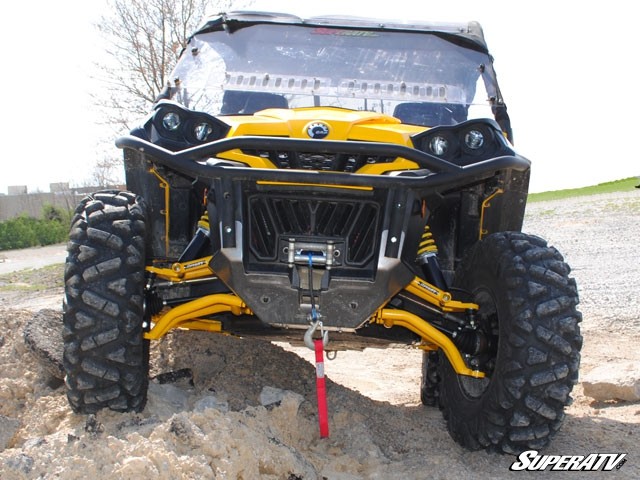 Комплект спортивных передних рычагов Super ATV для Can-Am Commander 800 1000 (2010+) AA-CA-COM-HC-B Черные