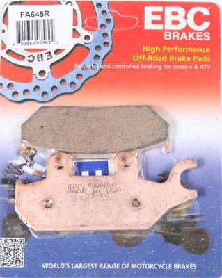 Тормозные колодки передние правые квадроцикла Yamaha VIKING BRP CAN-AM MAVERICK XMR 1XD-25805-10-00 705601150 FA172-R FA645 FA645R