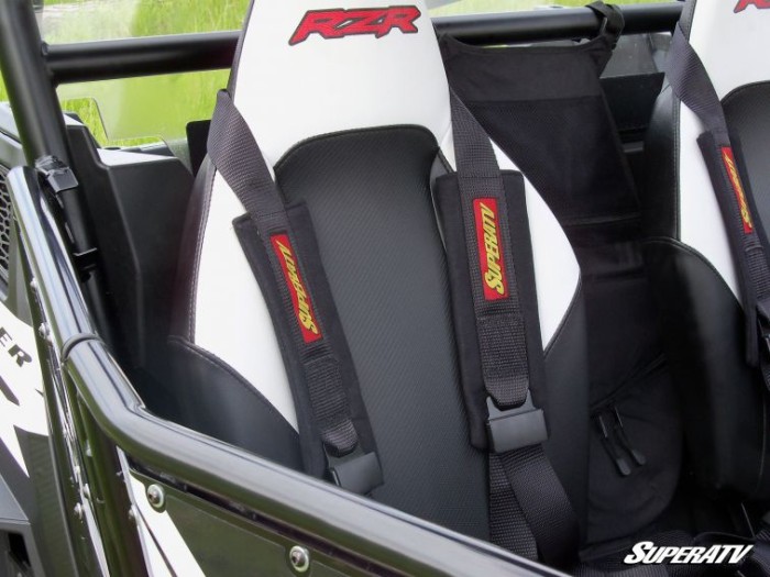 Ремни безопасности 4-х точечные SuperATV  SB-2-RED SB-2-BLACK  Черные
