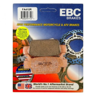 Тормозные колодки передние квадроцикла Honda TRX 680 500 06451-HP0-A02 06452-HP0-A02 FA410R