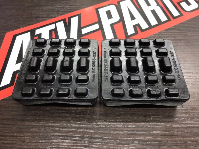 Подушки под лыжи Salazzking для снегохода Arctic Cat (черный) 3603-237 2603-871 SZ3603-237-B