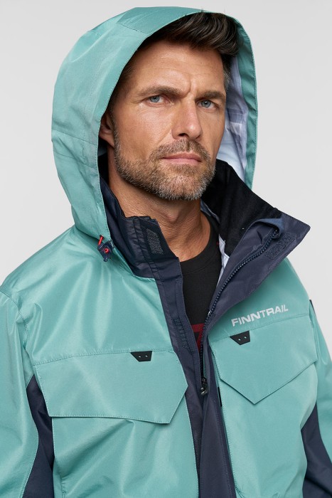 Куртка мужская Finntrail Coaster Petrol 4023Petrol_N Размер 2XL