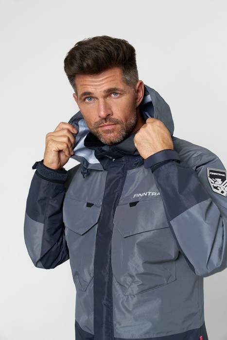 Куртка мужская Finntrail Coaster Grey 4023Grey_N Размер S