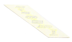 Наклейка спонсоров левая квадроцикла Can-Am Outlander 1000 XMR 704903065