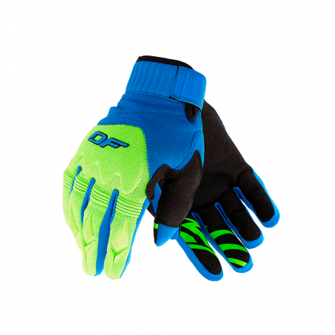 Перчатки DragonFly CROSS Blue-Green 600121 Размер M