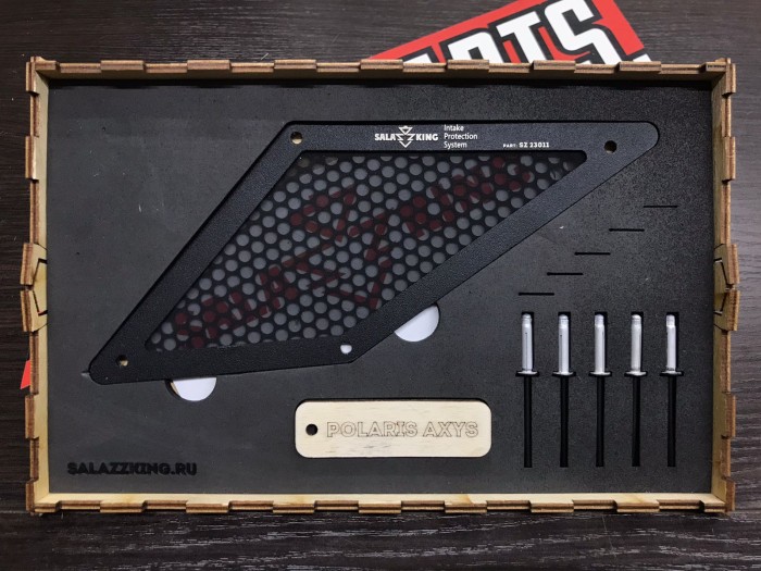 Высокопроизводительный комплект впуска воздуха (префильтр) Salazzking для снегохода Polaris AXYS 14-327 SZ23010