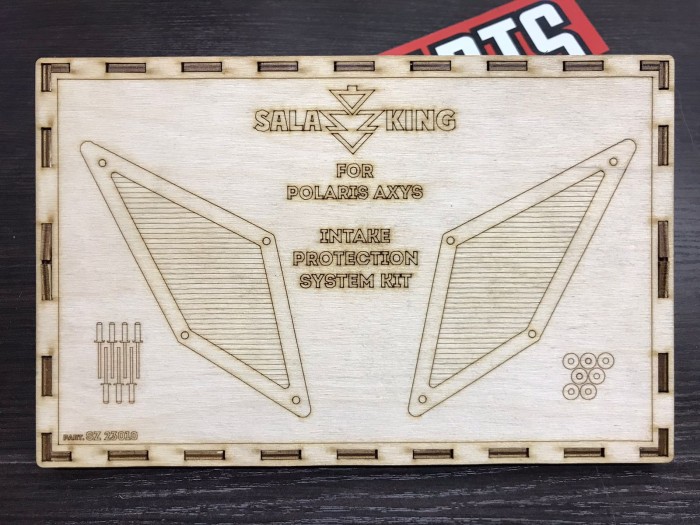 Высокопроизводительный комплект впуска воздуха (префильтр) Salazzking для снегохода Polaris AXYS 14-327 SZ23010