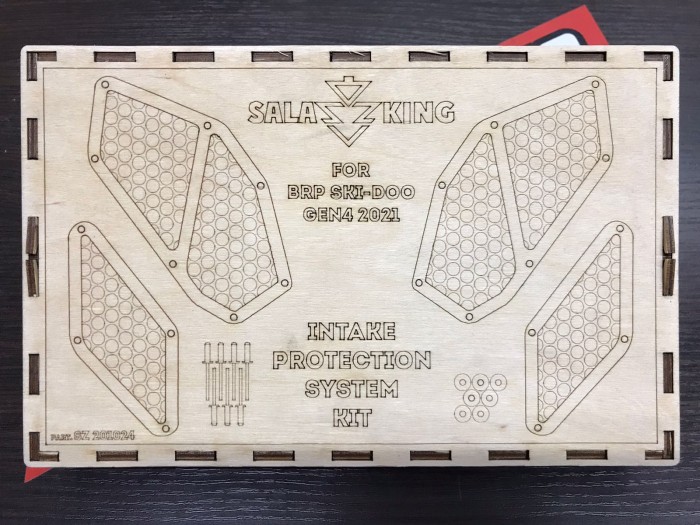 Высокопроизводительный комплект впуска воздуха (префильтр) упрощенная Salazzking для снегохода Ski-Doo G4 2021 SZ201024