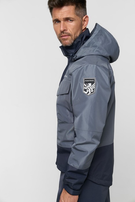 Куртка мужская Finntrail Coaster Grey 4023Grey_N Размер 3XL