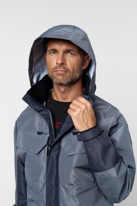 Куртка мужская Finntrail Coaster Grey 4023Grey_N Размер 3XL