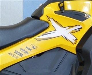 Наклейка крыла левая квадроцикла Can-Am Outlander 650 800 1000 XMR 704903062