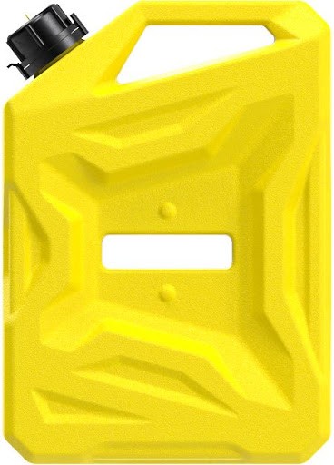 Канистра GKA 5 литров TESSERACT gkates5blk gkates5red gkates5gr gkates5yel Красная Желтая