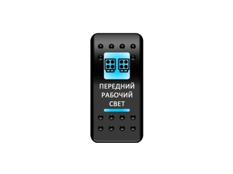 Переключатель кнопка Вкл-выкл (Передний рабочий свет) A6RR-6W000-19 A6GG-6W000-19 A6BB-6W000-19 Красная