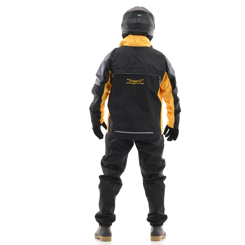 Мембранная куртка DragonFly QUAD PRO BLACK-YELLOW 2021 400117-21-539 Размер M