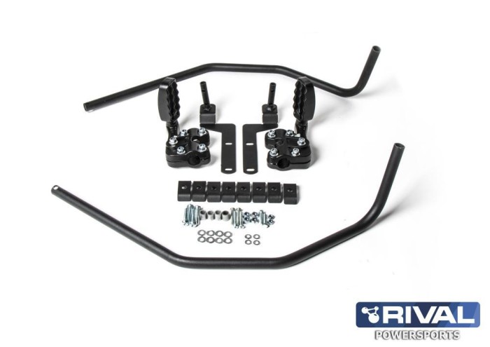 Защита задних крыльев с подножками Rival для квадроцикла Yamaha Grizzly 700 Kodiak 700 2016+