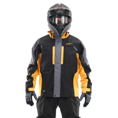 Мембранная куртка DragonFly QUAD PRO BLACK-YELLOW 2021 400117-21-539 Размер L