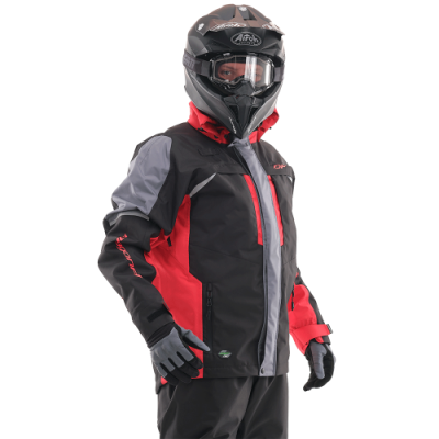Мембранная куртка DragonFly QUAD PRO BLACK-RED 2021 400117-21-239 Размер S