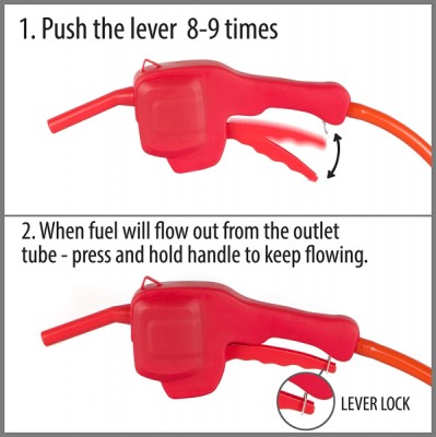 Сифон ручной для перекачки топлива Rider Lab HFP-02
