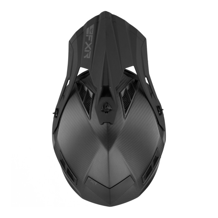 Шлем FXR Helium Carbon с D-образной застежкой Black 230660-1000 Размер XL