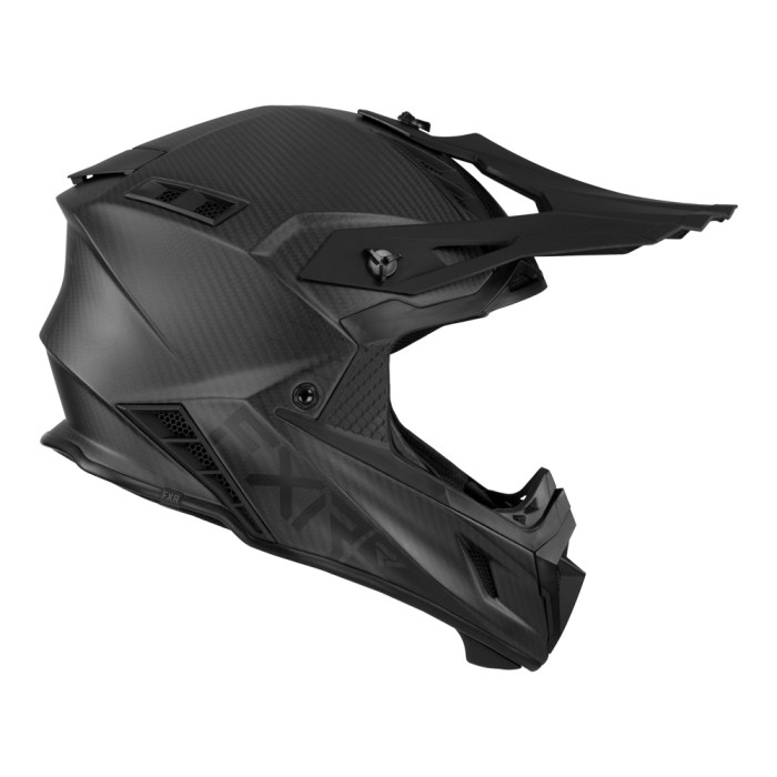 Шлем FXR Helium Carbon с D-образной застежкой Black 230660-1000 Размер XL