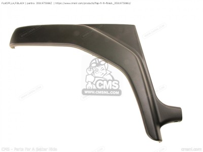Крыло квадроцикла переднее левое Kawasaki MULE 2030 3000 3010 3020 35019-7508-6Z