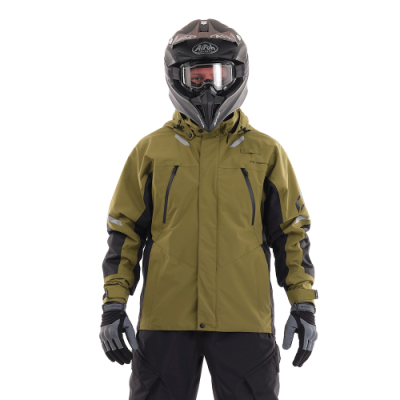 Мембранная куртка DragonFly QUAD 2.0 AVOCADO-BLACK 2021 400112-21-773 Размер XXL