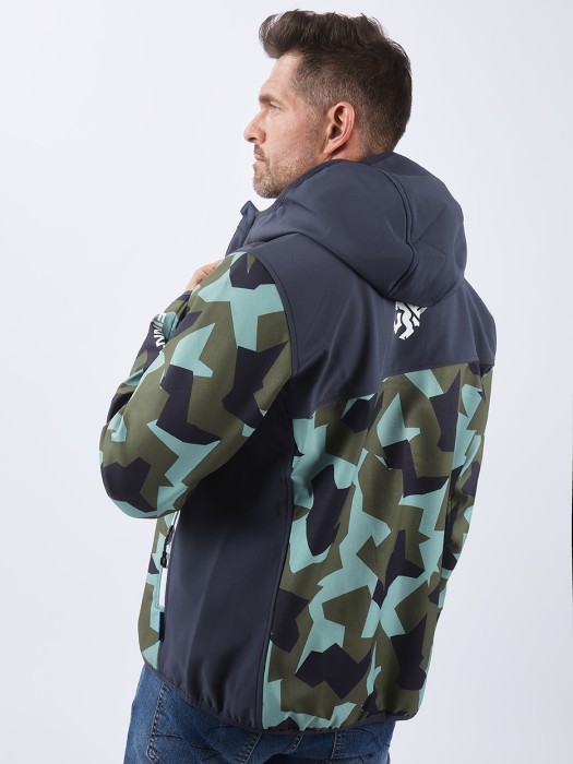 Куртка Софтшелл Finntrail Nitro 1320CamoArmy_N Размер L