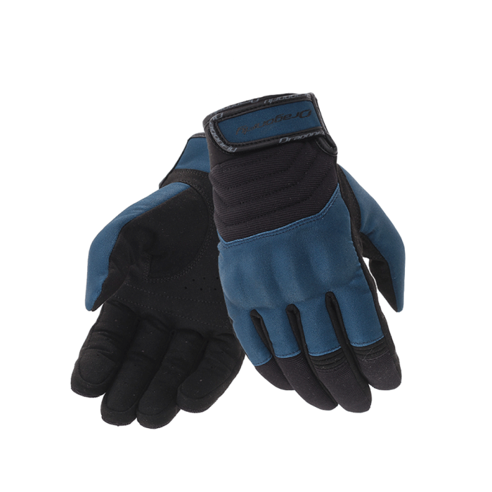 Перчатки QUAD Black Arctic Blue 600125 Размер M