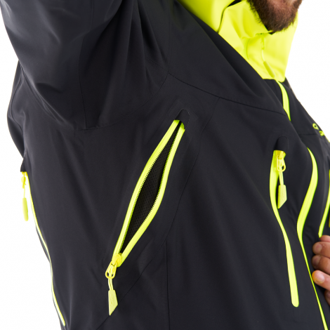 Комбинезон DragonFly SuperLight 3L MAN Black-Yellow Fluo 860200-21-300 Размер M