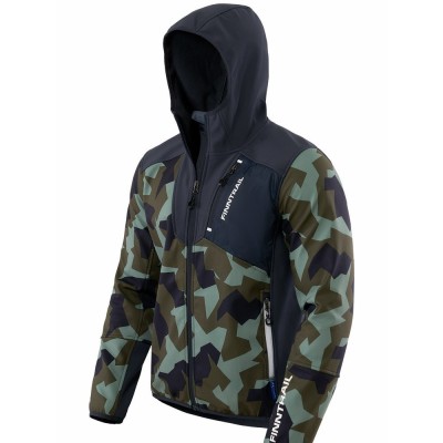 Куртка Софтшелл Finntrail Nitro 1320CamoArmy_N Размер XL