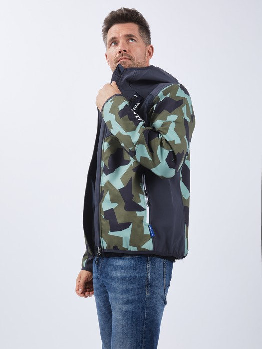 Куртка Софтшелл Finntrail Nitro 1320CamoArmy_N Размер XL