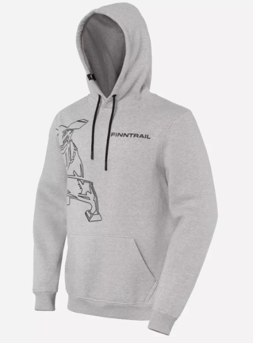 Худи Finntrail Snowmobile 6815 Grey Размер S