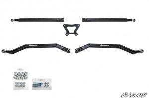 Комплект задних рычагов верхних и нижних усиленных boxed SuperATV для Polaris RZR XP Turbo S красные RA-P-RZRXPTS-HC-BX-03 1543999-293, 1543999-458, 1544153-293, 1544153-458