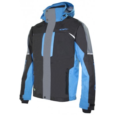 Мембранная куртка DragonFly QUAD PRO BLACK-BLUE 2021 (Размер S) 400117-21-433-S