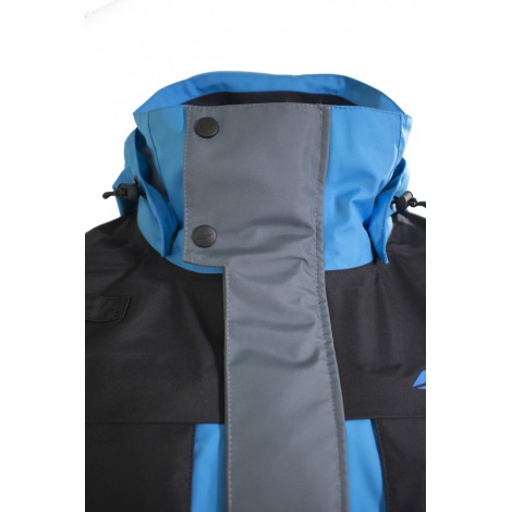 Мембранная куртка DragonFly QUAD PRO BLACK-BLUE 2021 (Размер S) 400117-21-433-S