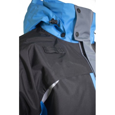 Мембранная куртка DragonFly QUAD PRO BLACK-BLUE 2021 (Размер S) 400117-21-433-S